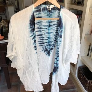 Roxy tie dye kimono